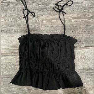 Princess Polly Black Tank